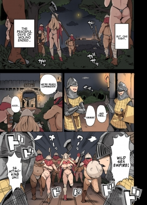  [Irotenya] Shinryaku no Wild Ecchi Teikoku!! -Inran Dasshutsu Hen- | Raid from the Wild Sex Empire!! -Lewd Escape Part- [English] [Coffedrug]  - Page 4