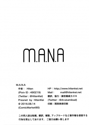 (C90) [HitenKei (Hiten)] M.A.N.A [English] [Mikakunin] - Page 22