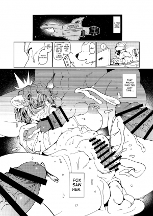 (C92) [Kemono Ekaki no Kousoku 2 (Sindoll)] Foxy (Star Fox) [English] [biribiri] - Page 17