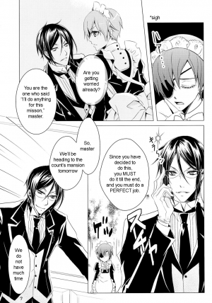 (C76) [Utsukiyo (Chiharu)] Shiyounin to Inu (Black Butler) [English] - Page 9
