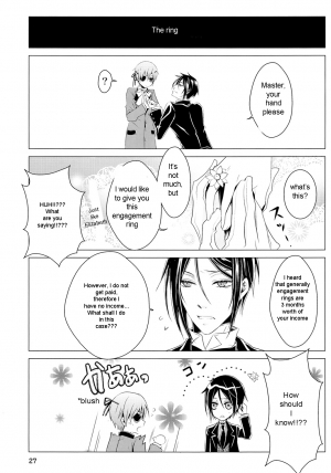 (C76) [Utsukiyo (Chiharu)] Shiyounin to Inu (Black Butler) [English] - Page 29