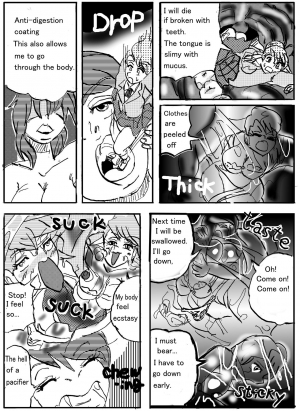 [Mashiba Kenta (Stuka)] The real vore of the gaintess & Man-sucking leech fear  - Page 4
