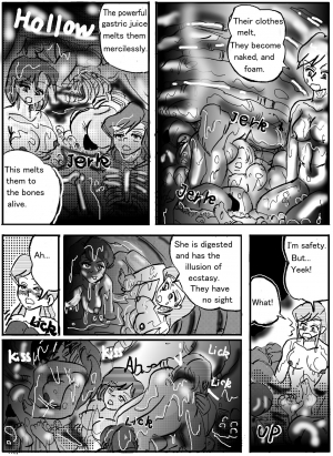 [Mashiba Kenta (Stuka)] The real vore of the gaintess & Man-sucking leech fear  - Page 6