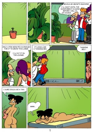 Growing Amy (Futurama) - Page 1