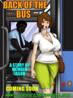 illustrated interracial- Back Of The Bus