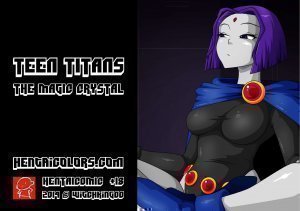 Teen Titans the magic crystal