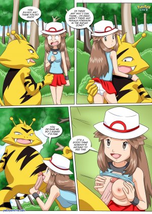 Pokemon- Leaf safari adventure,Pal Comix - Page 8