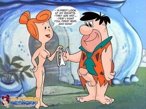 The Flintstones- Wet Wilma - Page 1