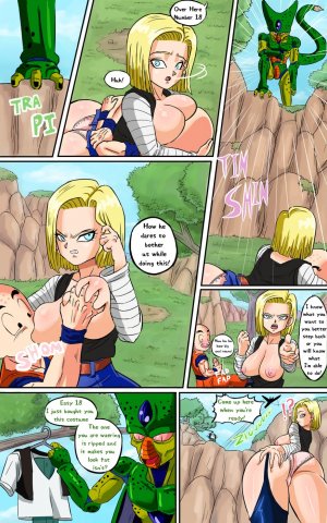 Dragon Ball Z- Android 18 meets Krillin- (Pink Pawg) - Page 5