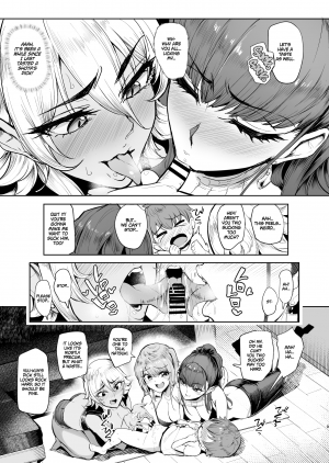 The Place I Stayed Over at Belonged to Perverted Gyaru Onee-chans - Page 8