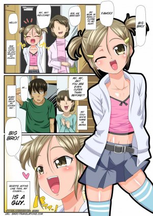Cummy Cousin Hentai Manga - Page 1