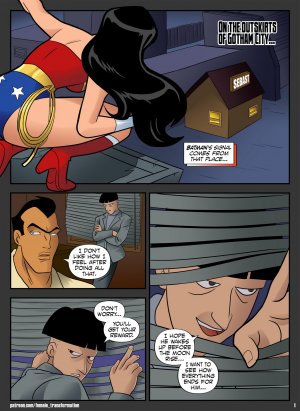 Anthro Wonder Woman vs Werewolf- Locofuria - Page 1