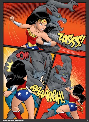 Anthro Wonder Woman vs Werewolf- Locofuria - Page 7