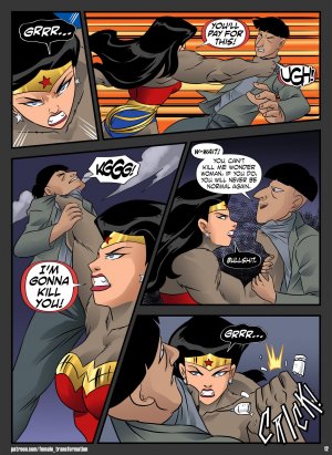 Anthro Wonder Woman vs Werewolf- Locofuria - Page 12