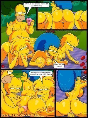 The Simpsons  - Forbidden Picnic - Page 9