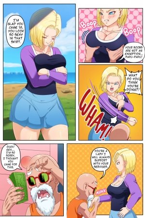 Android 18 NTR- Pink Pawg (Dragon Ball Super) - Page 3