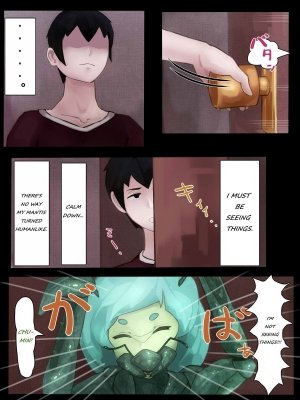 [Bird Joke] Sex with Mantis Girl -Report of Humanizer Virus Infection- [English] [Crabble] - Page 5