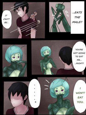[Bird Joke] Sex with Mantis Girl -Report of Humanizer Virus Infection- [English] [Crabble] - Page 17