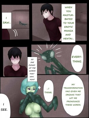 [Bird Joke] Sex with Mantis Girl -Report of Humanizer Virus Infection- [English] [Crabble] - Page 19