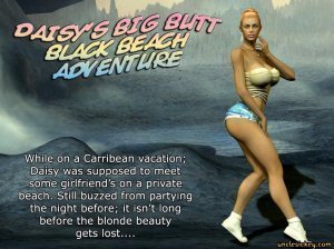 Daisy’s Big Butt Black Beach Adventure- Uncle Sickey