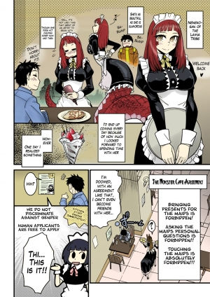 [Kuroshiki] Mon Cafe Yori Ai o Kominute | With Love, the Monster Cafe (Bessatsu Comic Unreal Monster Musume Paradise Vol. 4) [English] [Colorized] [Decensored] [Digital] - Page 19