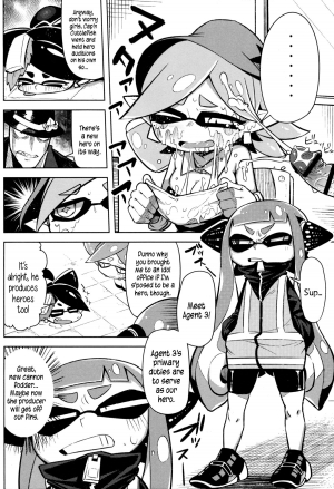 (C88) [Sakurai Dai Energy (Sakurai Energy)] Hero Kikiippatsu | Hero by a Hair's Breadth (Splatoon) [English] {5 a.m.} - Page 7