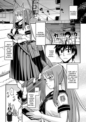 [Kuroshiki] Ja Ja Uma Sailor Fuku | Wild Horse In A School Uniform (Bessatsu Comic Unreal Monster Musume Paradise Vol. 2) [English] =LWB= [Digital]