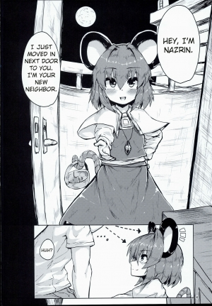 (C90) [Cheese Company (Peso)] Otonari wa Nazrin (Touhou Project) [English] - Page 4