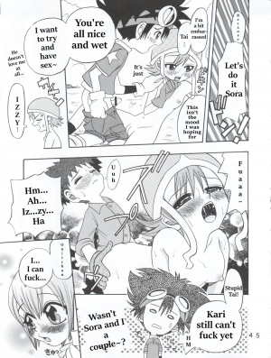[Studio Tar (Shamon)] Hikari Denpa-kei (Digimon Adventure) [English] - Page 14