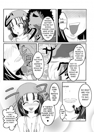 [Bitch Bokujou (Bokujou Nushi K)] Sekaiichi no Yadoya no Benki | World's Best Inn Toilet (Dragon Quest IX) [English] [Chocolate] - Page 7