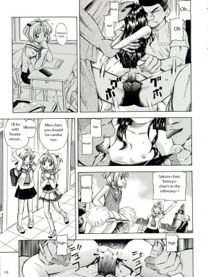 (ComiChara 2) [Takitate (Kantarou, Toshiki Yuuji)] Sakura Drop 3 Lemon (CardCaptor Sakura) [English] - Page 14