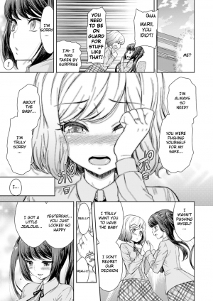 [Yamada Gogogo] Rakuen no Marriage | Marriage In Paradise (2D Comic Magazine Yuri Ninshin Vol. 4) [English] [Heavenchai] [Digital] - Page 18