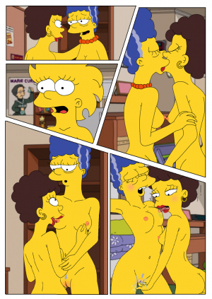 Marge and Lisa Simpsons go Lesbian – The Simpsons - Page 5