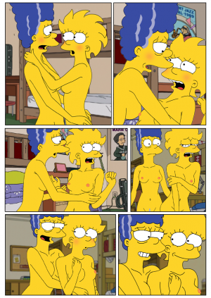 Marge and Lisa Simpsons go Lesbian – The Simpsons - Page 8