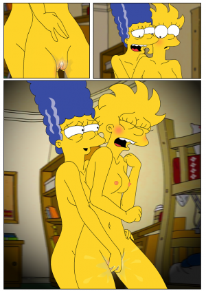 Marge and Lisa Simpsons go Lesbian – The Simpsons - Page 9