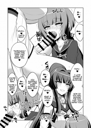 [Senya Sabou (Alpha Alf Layla)] Futanari Onee-san x Otokonoko Cosplayer Mesu Ochi Choukyou Kainikou (Kantai Collection -KanColle-) [English] [stnkmnsd] [Digital] - Page 16