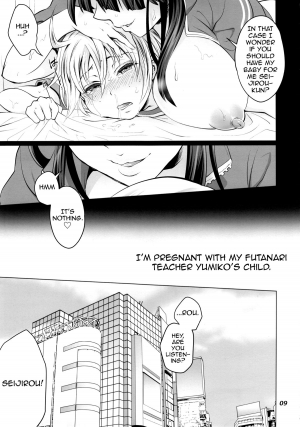 (C88) [Temparing (Tokimachi Eisei)] Futanari Yumiko Sensei to Komochi ni natta Ore (Fukai ni Nemuru Oujo no Abaddon) [English] [ForbiddenTranslations] - Page 10