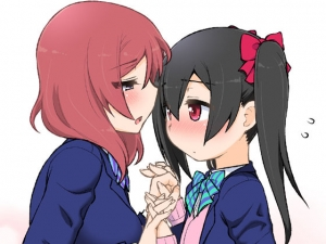  [CELTRANCE (Kogaku Kazuya)] Maki-chan ga Hajimete Nico-chan to Ecchi suru Hon (Futanari Ban) (Love Live!) [English]  - Page 3