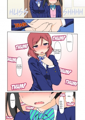  [CELTRANCE (Kogaku Kazuya)] Maki-chan ga Hajimete Nico-chan to Ecchi suru Hon (Futanari Ban) (Love Live!) [English]  - Page 7