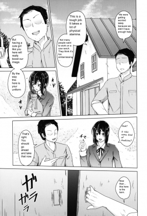 [Push Pop (Aikawa Monako)] Meushi Bokujou Kachiku ni Natta Ojou-sama | The honor student who became livestock (cow girl) [English] - Page 6