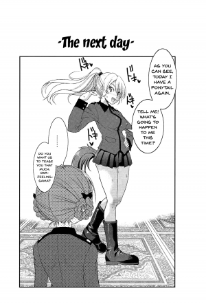 (SC2017 Autumn) [Ponyfarm (Inoue Yoshihisa)] Darjeeling-sama no Ponytail (Girls und Panzer) [English] {doujins.com} - Page 18