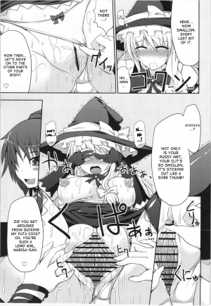 (C82) [Stapspats (Hisui)] Marisa no Satsueikai (Touhou Project) [English] [desudesu] - Page 20