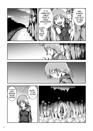 [Erotic Fantasy Larvaturs (Takaishi Fuu)] Atsui Suana de Ase-Ippai no Kaeru Kan [English] [Digital] - Page 6