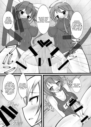 [Kamukamu! (Nmasse)] Otokonoko Teitoku ga 19 to 58 ni GyakuRa Sarechau Hon (Kantai Collection) [English] [Toks] [Digital] - Page 16