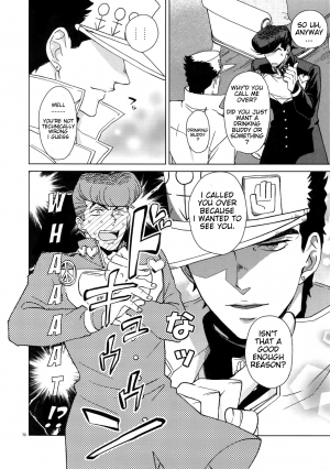 (Super The World 2018) [Chikadoh (Halco)] Deisui Paradox (TRSK LOG) (JoJo's Bizarre Adventure) [English] [naoki1048] - Page 9