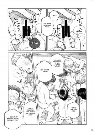  (COMITIA112) [Otaku Beam (Ootsuka Mahiro)] Senpai-chan to Ore. Bangaihen - (Moto) Shinbunbu ga Senpai-chan no Usui Hon o Tsukuttemita. [English] [FC]  - Page 14