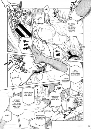  (COMITIA112) [Otaku Beam (Ootsuka Mahiro)] Senpai-chan to Ore. Bangaihen - (Moto) Shinbunbu ga Senpai-chan no Usui Hon o Tsukuttemita. [English] [FC]  - Page 24