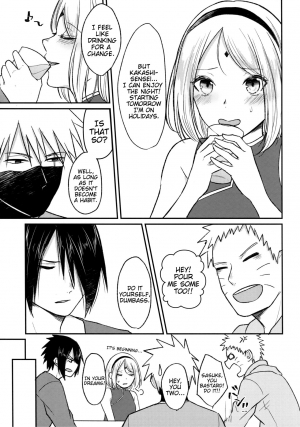 (Chou Zennin Shuuketsu 2019) [Togijiru (OhRin)] Darling Pinky Bottle (Naruto) [English] - Page 16