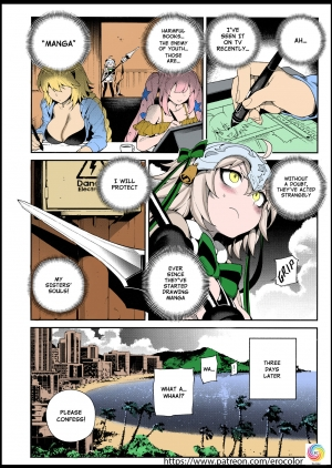 [Bear Hand (Fishine Ireading)] CHALDEA MANIA Kuro & Shiro CHALDEA MANIA Black & White (Fate Grand Order)[English][Nishimaru][Colorized][Erocolor] - Page 4