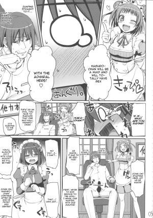 (Gunreibu Shuho & Houraigekisen Yo-i! Goudou Enshuu 3Senme) [Jinsei Yokosuberi (Alexi Laiho)] Mai-Hagu. (Kantai Collection -KanColle-) [English] [CGrascal] - Page 7